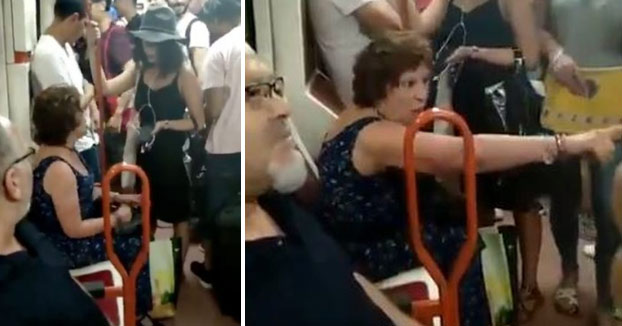 Pasajeros del metro de Madrid denuncian el comportamiento racista de una señora que negó el asiento a una niña por no ser española