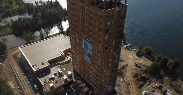 Noruega construye la torre de madera más alta del mundo