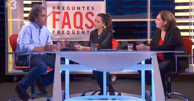 TV3 invita al ex alcalde de Medellín, le intentan entrevistar en catalán y Ada Colau le acaba traduciendo