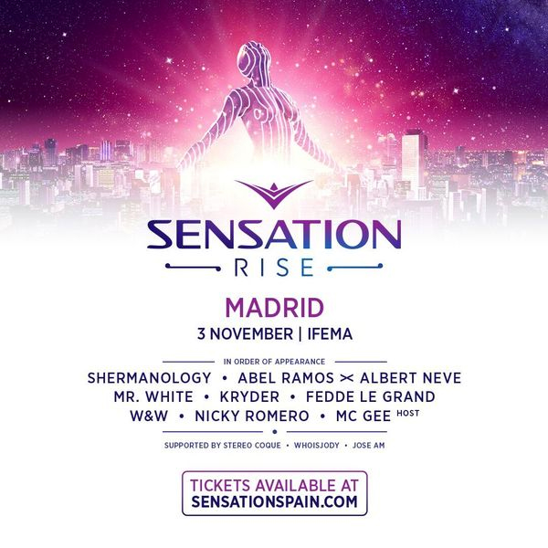 Sensation Rise Madrid 2018