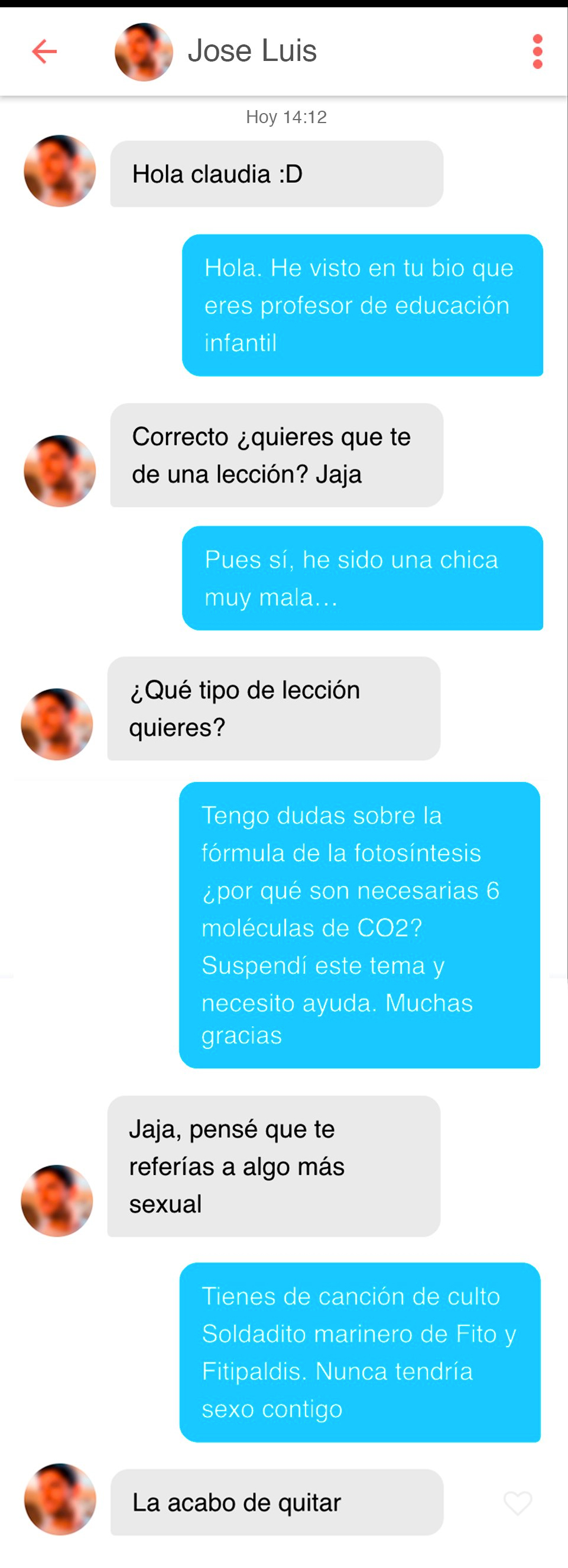 David Suárez se hace pasar por una mujer en Tinder