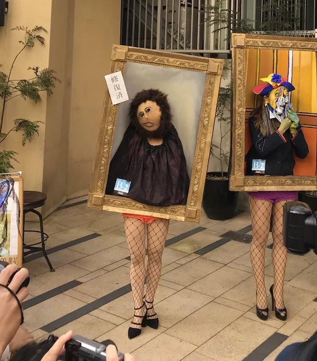 Espectaculares disfraces de obras de arte para Halloween en Japón. No podía faltar el representante de España