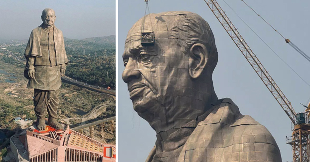 La Estatua de la Unidad, la estatua más grande del mundo