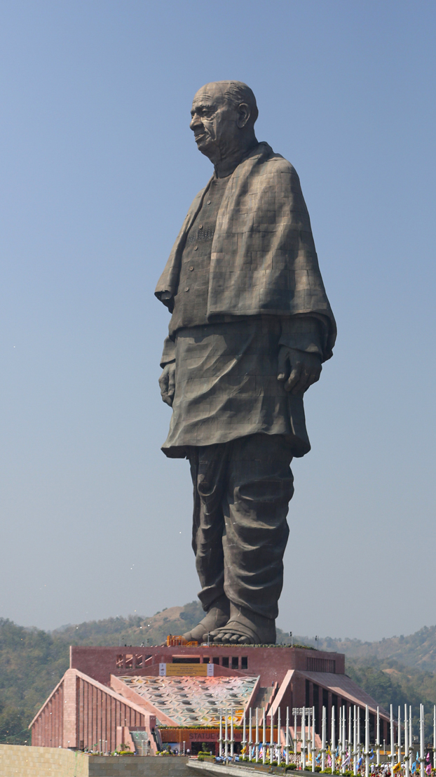 La Estatua de la Unidad, la estatua más grande del mundo