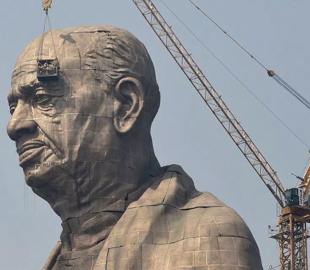 La Estatua de la Unidad, la estatua más grande del mundo