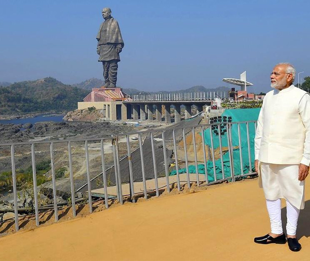 La Estatua de la Unidad, la estatua más grande del mundo