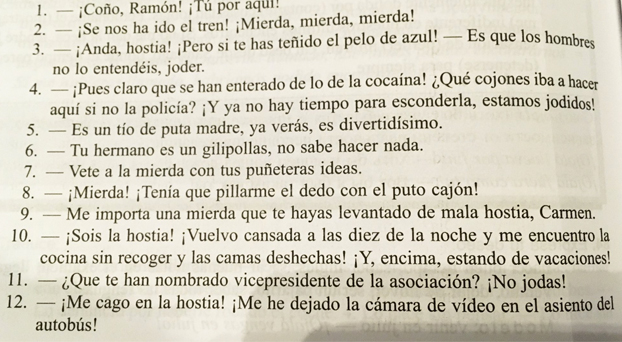 El ejercicio REAL de un libro ruso para aprender español