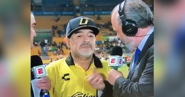 La respuesta de Maradona cuando le preguntan qué piensa sobre la Liga MX