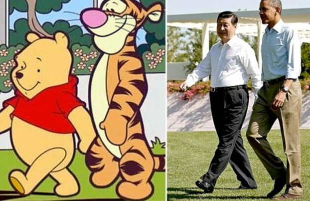 La Policía pide al Winnie the Pooh de Puerta del Sol que no se disfrace para no ofender a Xi Jinping durante su visita