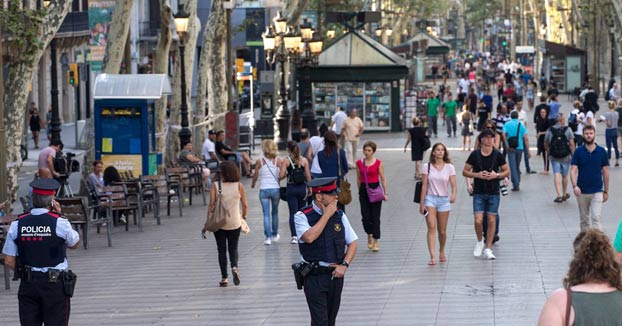 Estados Unidos alerta a sus ciudadanos del riesgo de atentado terrorista en Barcelona esta Navidad
