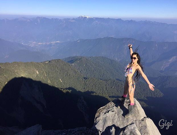 Una mujer, conocida como ''la montañera del bikini'', muere congelada al intentar escalar el pico más alto de Taiwán