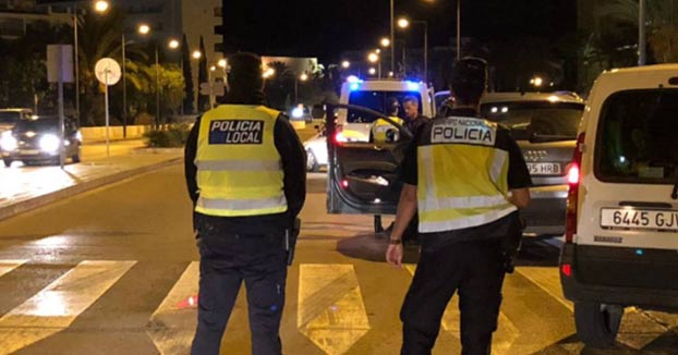 Detenido un conductor en Ibiza que dio positivo en todas las drogas detectables