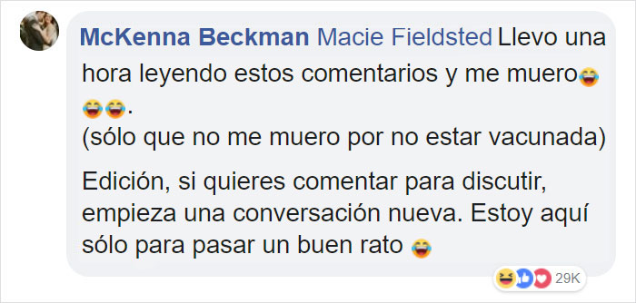 Una madre anti-vacunas pregunta como proteger del sarampión a su hija no vacunada, Internet responde