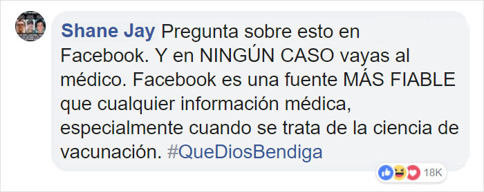 Una madre anti-vacunas pregunta como proteger del sarampión a su hija no vacunada, Internet responde