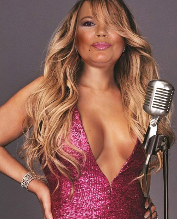 Mariah Carey cara de Terelu