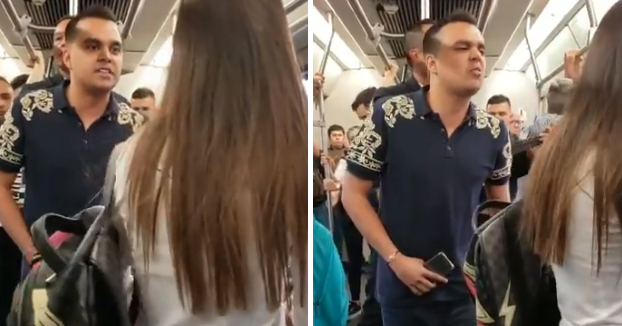 El vídeo de la serenata por despecho en el metro de Medellín resultó ser una farsa