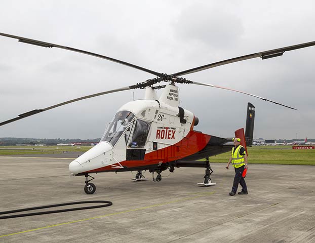 Kaman K-MAX, un helicóptero con rotores entrelazados
