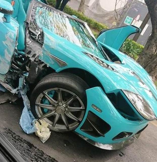 Destroza el único Koenigsegg CCXR Special One que hay en el mundo. Tiene más de mil caballos y cuesta 1,5 millones de dólares