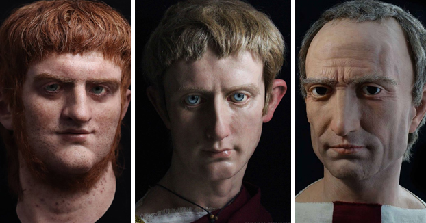 Salva Ruano, el artista español que da vida a famosos emperadores romanos a través de sus esculturas hiperrealistas
