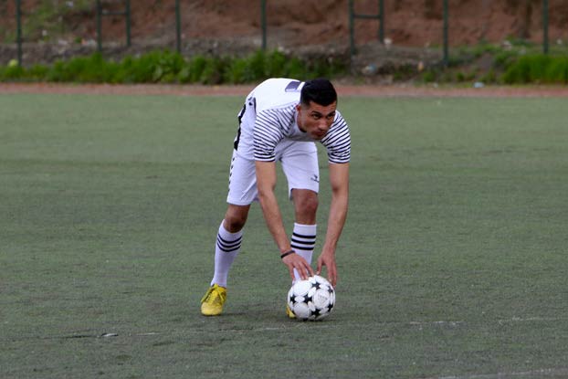 Biwar Abdullah, el doble iraquí de Cristiano Ronaldo