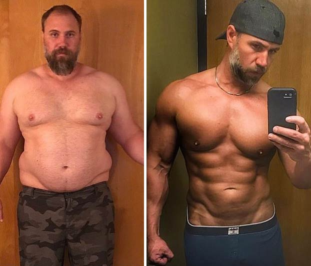Pierde más de cuarenta kilos en cinco meses al darse cuenta de que sus hijos se avergonzaban de él por su peso