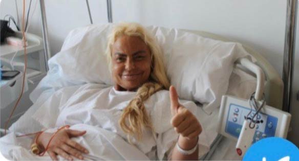 Leticia Sabater comparte su primera foto tras operarse para parecerse a Madonna