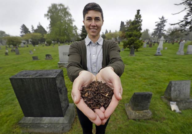 Washington legaliza el método que convierte cadáveres humanos en fertilizante para la tierra