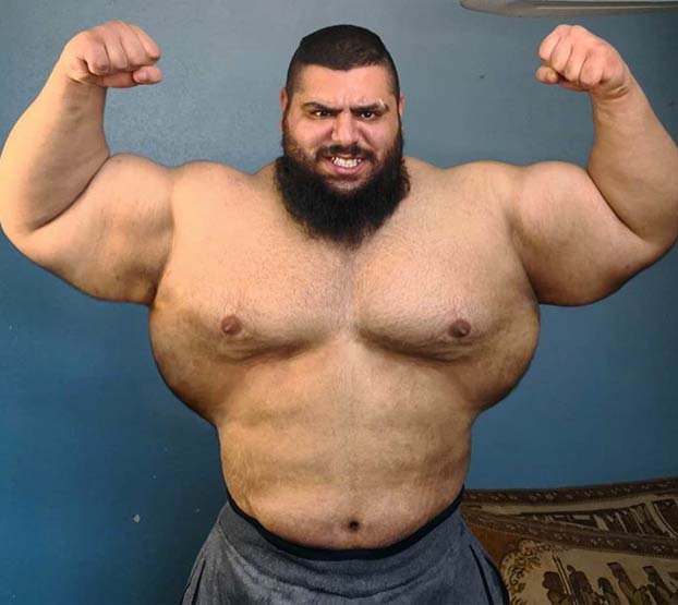 Sajad Gharibi, el Hulk iraní, anuncia que pronto debutará como luchador de MMA