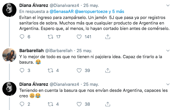 Impiden la entrada de un jamón 5J procedente de España en Argentina por ''riesgo de enfermedades''