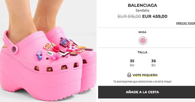 crocs by balenciaga