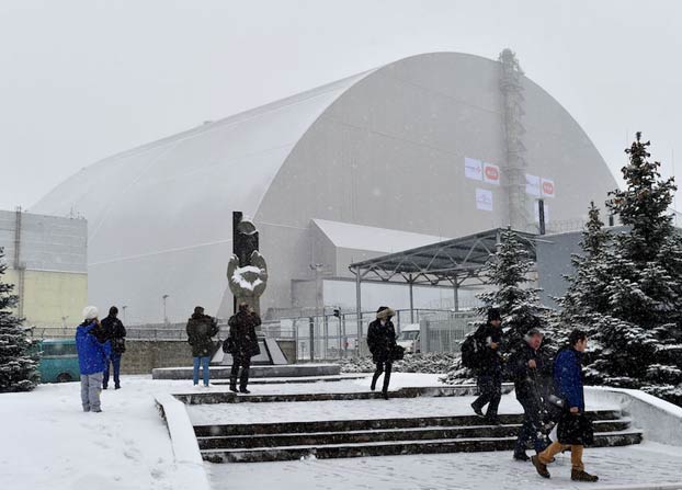 sarcófago de Chernobyl