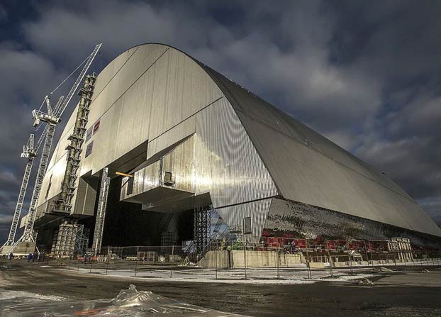 sarcófago de Chernobyl