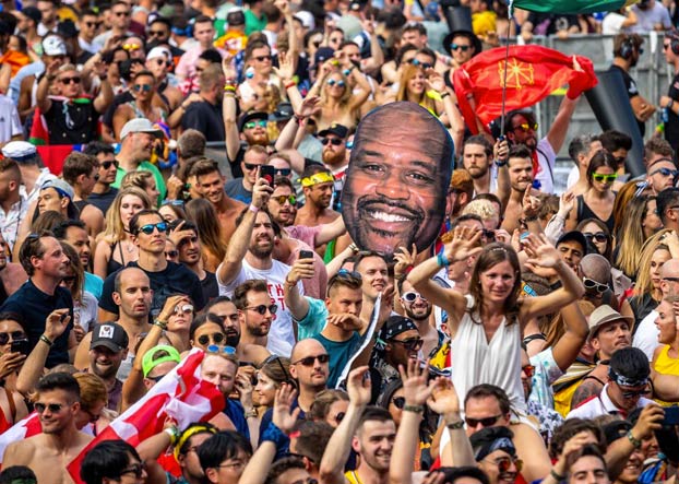 Shaquille O’Neal pinchando en Tomorrowland 2019