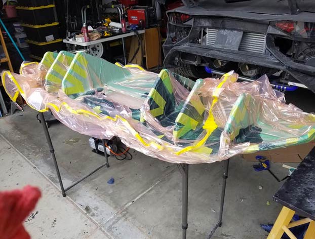 Un físico está imprimiendo en 3D un Lamborghini Aventador de tamaño real en su casa