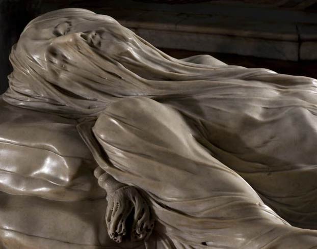 El Cristo Velado de la capilla Sansevero de Nápoles, una de las obras maestras de la escultura mundial