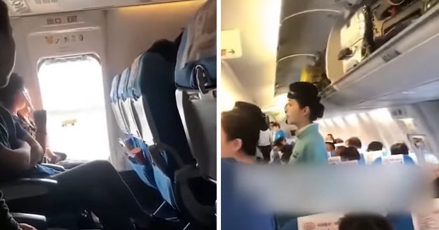Una mujer abre la puerta de emergencia de un avión "para que entre aire fresco" y provoca un retraso en el vuelo
