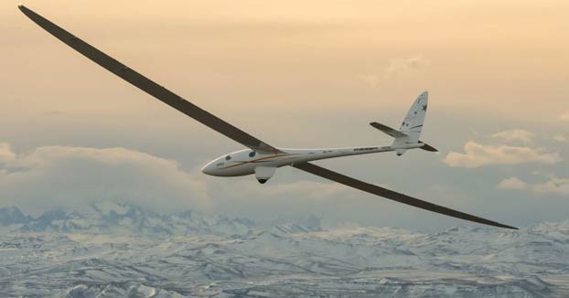 El Airbus Perlan II sobrevolando la Cordillera de los Andes a 20 km de altura