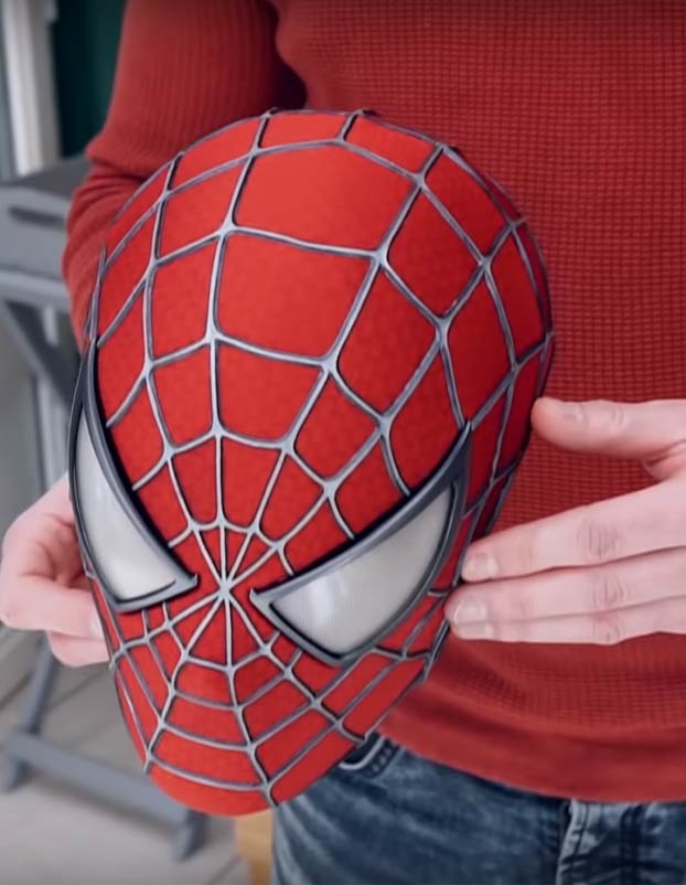 Cómo hacer una máscara de Spiderman paso a paso