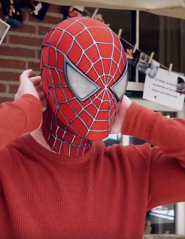 Cómo hacer una máscara de Spiderman paso a paso 