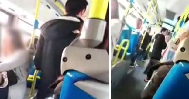Agresión racista y machista en un autobús de Madrid: ''No te pego porque eres mujer''