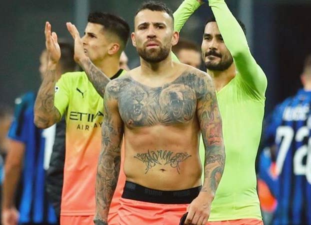 Peaky Blinders, Breaking Bad y Vikingos: Nicolás Otamendi tiene tatuadas las tres series en su espalda