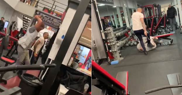 Pelea en un gimnasio de Essex: Utilizaron las barras y el equipamiento para pegarse