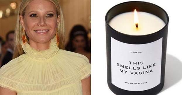 Gwyneth Paltrow agota la venta de las velas que huelen como su vagina