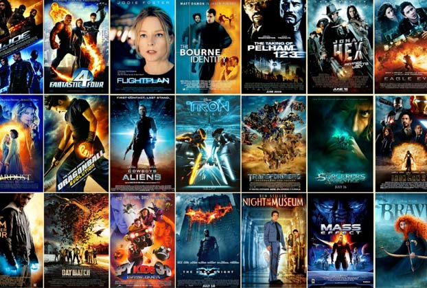 Solo hay 10 tipos de carteles de películas