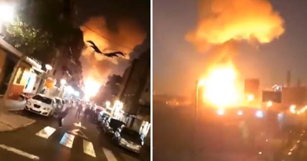 Fuerte explosión en una planta petroquímica de Tarragona