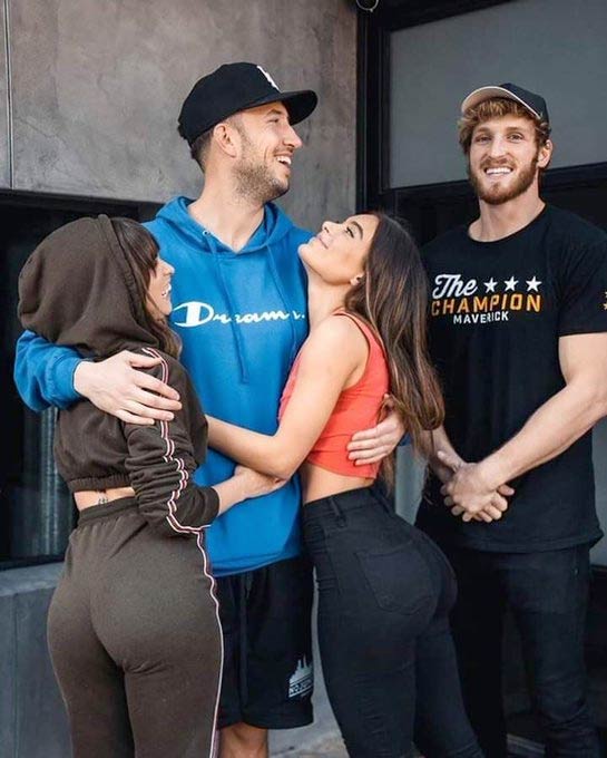 El youtuber Logan Paul le regaló a su mejor amigo por su cumpleaños un día con sus dos actrices p0rn0 favoritas