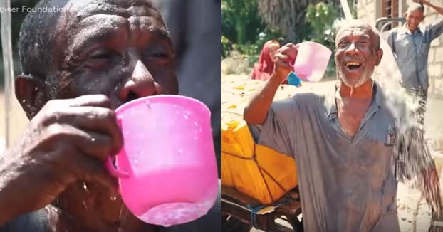 En este pueblo keniano muchas personas beben agua potable por primera vez