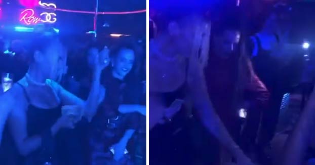 Polémica: Rosalía y Dua Lipa celebran los Grammy en un club de striptease de Los Ángeles