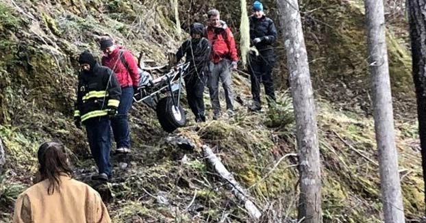 Un corredor se fractura el tobillo y se arrastra 10 horas para conseguir sobrevivir