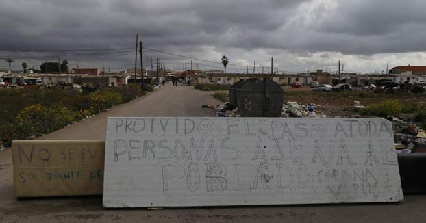 Los clanes gitanos de Son Banya, Mallorca, cierran el poblado